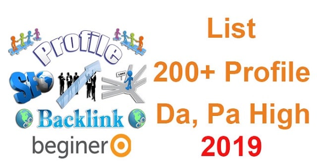 Danh sách website Backlink Profile