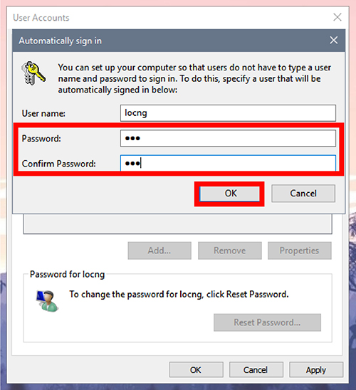 cách xoá mật khẩu laptop bằng lệnh run