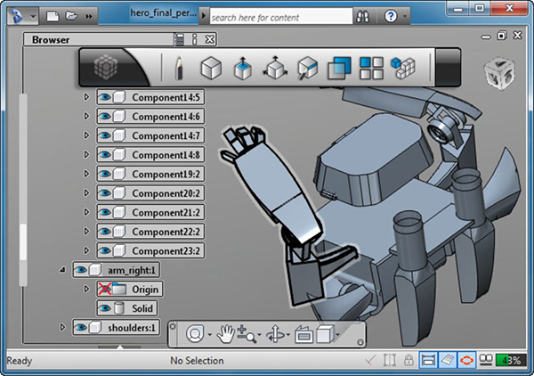 phần mềm thiết kế 3D AutoDesk 123D